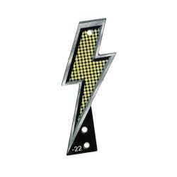 AC/DC Lightning Bolt Plastic