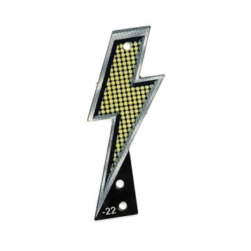 AC/DC Lightning Bolt Plastic