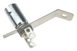 Miniature Bayonet Base 3-Lead Socket With Long Bracket