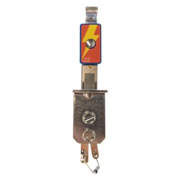 AC/DC Stand-Up Target with Lightning Bolt Mount