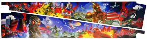 Godzilla Posters (Stern) - Pinball SideBlades™ - Retro Refurbs