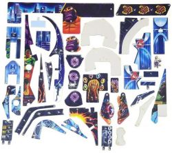 Avengers Infinity Quest Pro Playfield Plastic Set