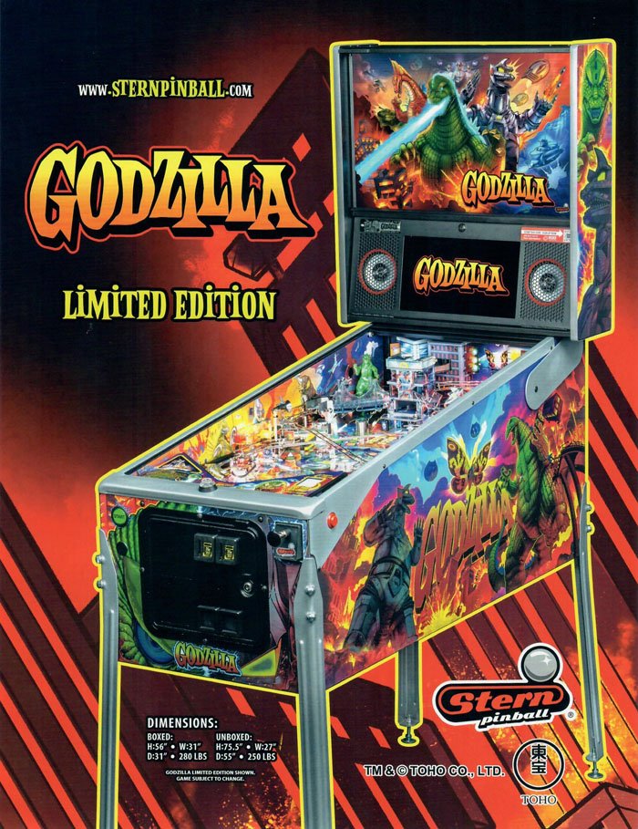 送料無料の通販 GZ_LE_FLYER Stern Godzilla LE Flyer その他