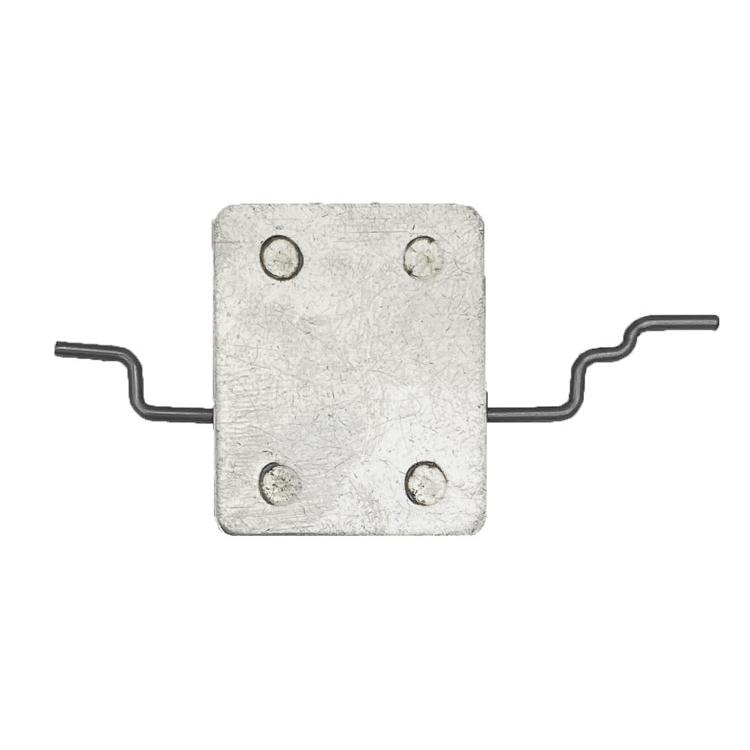 sy19751220✾ Aluminum Z Clip, 2 Inch Stock Clip Size, 1/4 Inch Projection