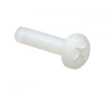 #8-32 x 3/4" Nylon Pan Screw