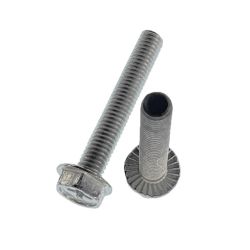 #10-32 x 1-1/4" Philips Hex Head Screw With Built-In Serrated Washer