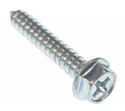 #8 x 1" Phillips Hex Head Screw