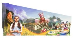 Wizard of Oz Cabinet Decal - Left Side