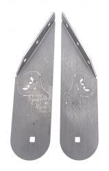 Spooky Raw Backbox Hinge Set