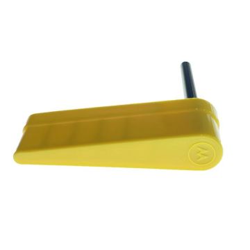 Williams Logo Flipper Bat And Shaft Assembly #20-9250-6 - Yellow
