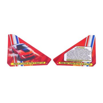Mustang Apron Decal Set