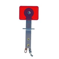 Williams/Bally 3D/Deep Transparent Red Rectangle Target