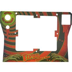 Elvira's House Of Horrors Cabinet Decal - Front