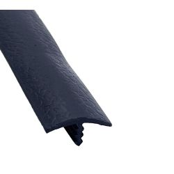 3/4" Wide Black Leatherette T-Molding - Sold By the Foot