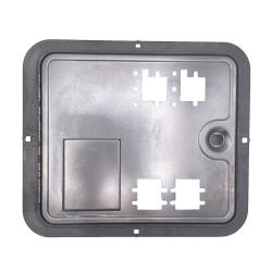 Coin Door Face/Skin, Frame & Hinge For Stern, JJP, CGC, American & Spooky Pinball Machines - Raw