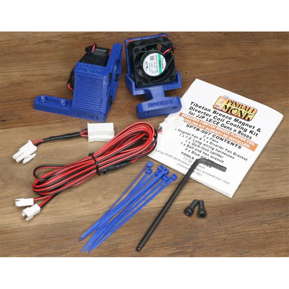 JJTB007 Tibetan Breeze 2Fan & Diverter Cooling Kit for JJP's