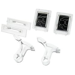 Clear Coin Door Button Conversion Kit (6 Pieces)