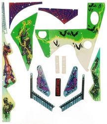 Alice Cooper's Nightmare Castle Playfield Plastic Set