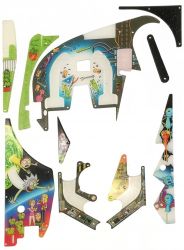 Rick & Morty Playfield Plastic Set