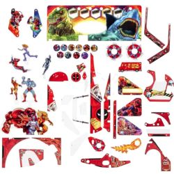 Deadpool Premium & LE Playfield Plastic Set