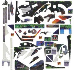 Stern Jurassic Park Premium & LE Plastic Set