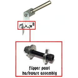 Williams/Bally Flipper Pawl Hardware Assembly - Bolt Style
