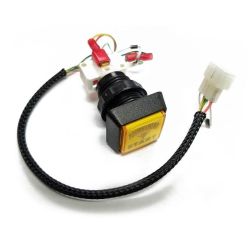 Stern Tournament Button With Wiring Harness  - Cabinet Mounting