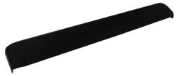 Stern/Sega/Data East Black Front Molding Lockdown Bar - No Tournament Button Hole