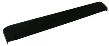Stern/Sega/Data East Black Front Molding Lockdown Bar - No Tournament Button Hole