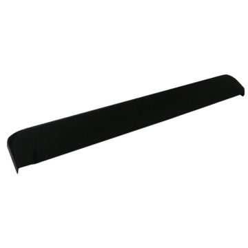 Stern/Sega/Data East Black Front Molding Lockdown Bar - No Tournament Button Hole