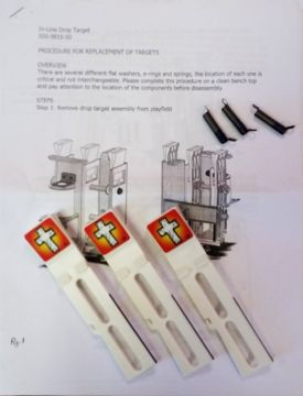Metallica Drop Target Replacement Kit