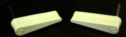Sega "Sonic The Hedgehog" Logo Flipper Bat and Shaft Assembly - White