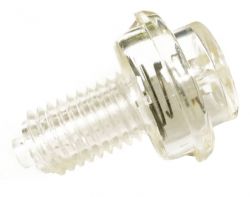 1-3/8" Clear Action Button For Lockdown Bars