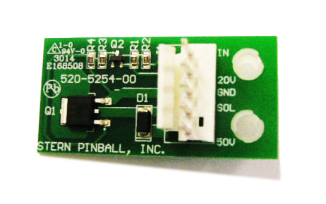 Stern 50-Volt Step-Up Driver PCB Assembly