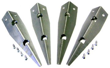 Metal Cabinet Protectors (set of 4)