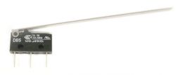 Sub-microswitch with 3.1" Straight Flat Actuator