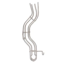 Willy Wonka Left Return Wireform - Chrome