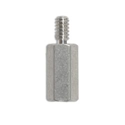 Metal Hex Spacer - 1/2" (#6-32 Thread, Male/Female)