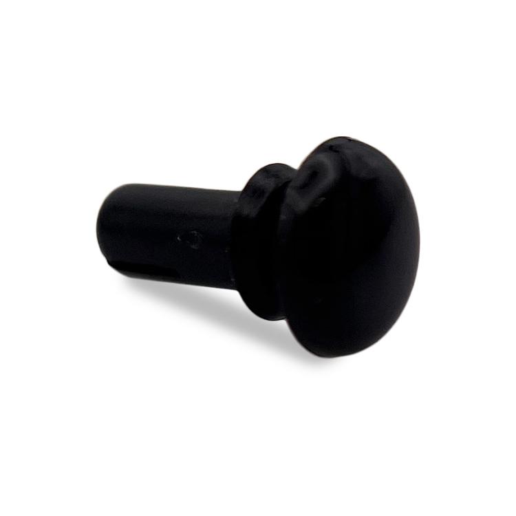 30-000041-03 Black Click-Lock Push Rivet - 0.157