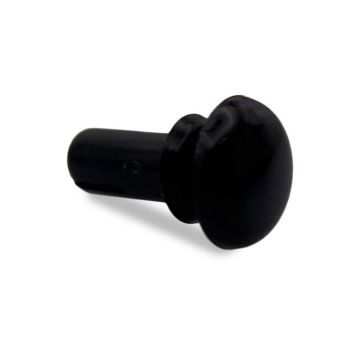Black Click-Lock Push Rivet - 0.157"- 0.197"