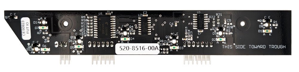 Stern Trough Serial Opto Receiver Extension Node Board - 520-8516-00