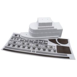 Maverick Paddle Boat Plastic with Decals