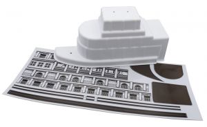 Maverick Paddle Boat Plastic with Decals