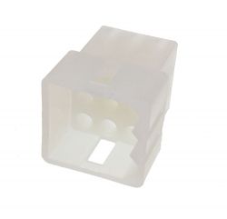 Female .093" Pin & Socket Receptacle Housing, 9 Circuits, 3x3