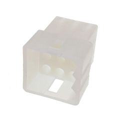 Female .093" Pin & Socket Receptacle Housing, 9 Circuits, 3x3