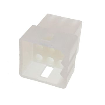 Female .093" Pin & Socket Receptacle Housing, 9 Circuits, 3x3