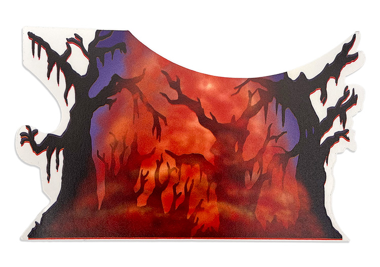 Wizard of Oz Witch Tube Decal