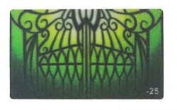 Elvira's House of Horrors Crypt Lower Skull Decal