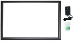 'LED Backlit Translite Frame For Stern SPIKE 2 Machines With LCD Displays - Black Colored Frame