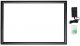 &#39;LED Backlit Translite Frame For Stern SPIKE 2 Machines With LCD Displays - Black Colored Frame